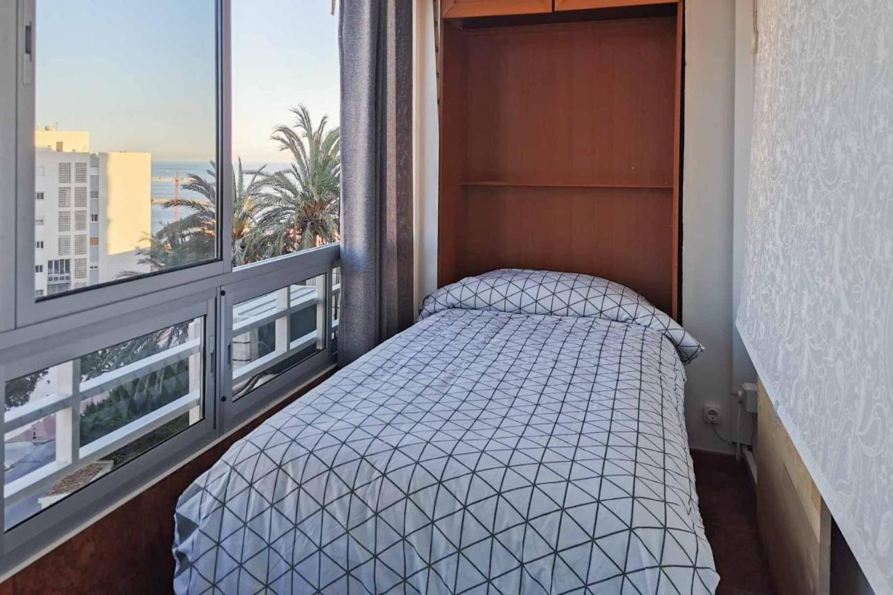 Apartamento Acogedor, Terraza, Piscina Y Mar Benalmádena Eksteriør bilde