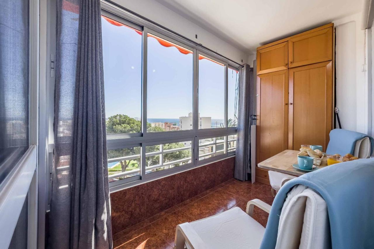 Apartamento Acogedor, Terraza, Piscina Y Mar Benalmádena Eksteriør bilde